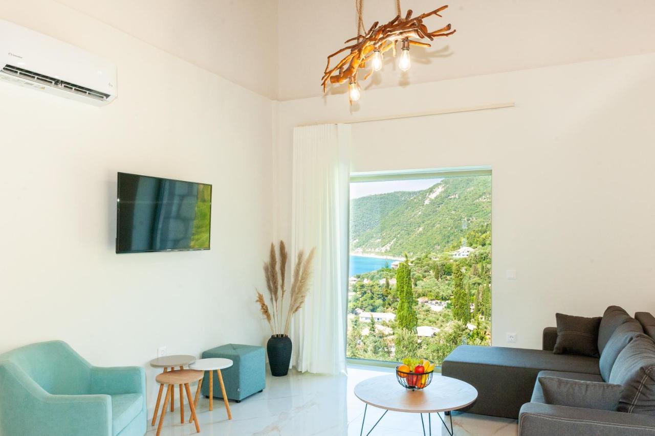 Mylos Mountain Villas- Villa Giorgio Áyios Nikítas Екстериор снимка
