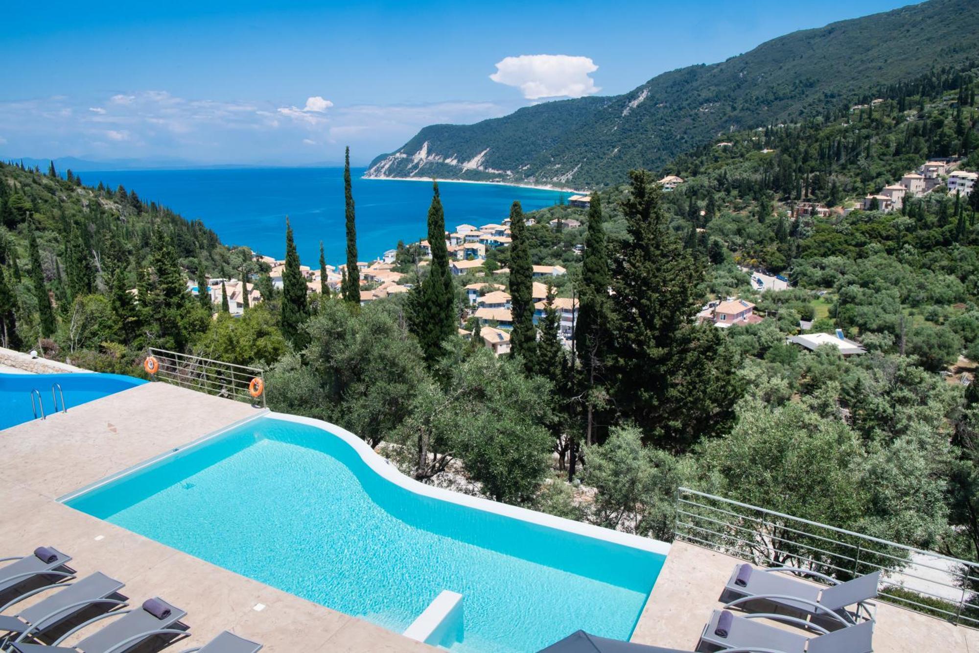 Mylos Mountain Villas- Villa Giorgio Áyios Nikítas Екстериор снимка