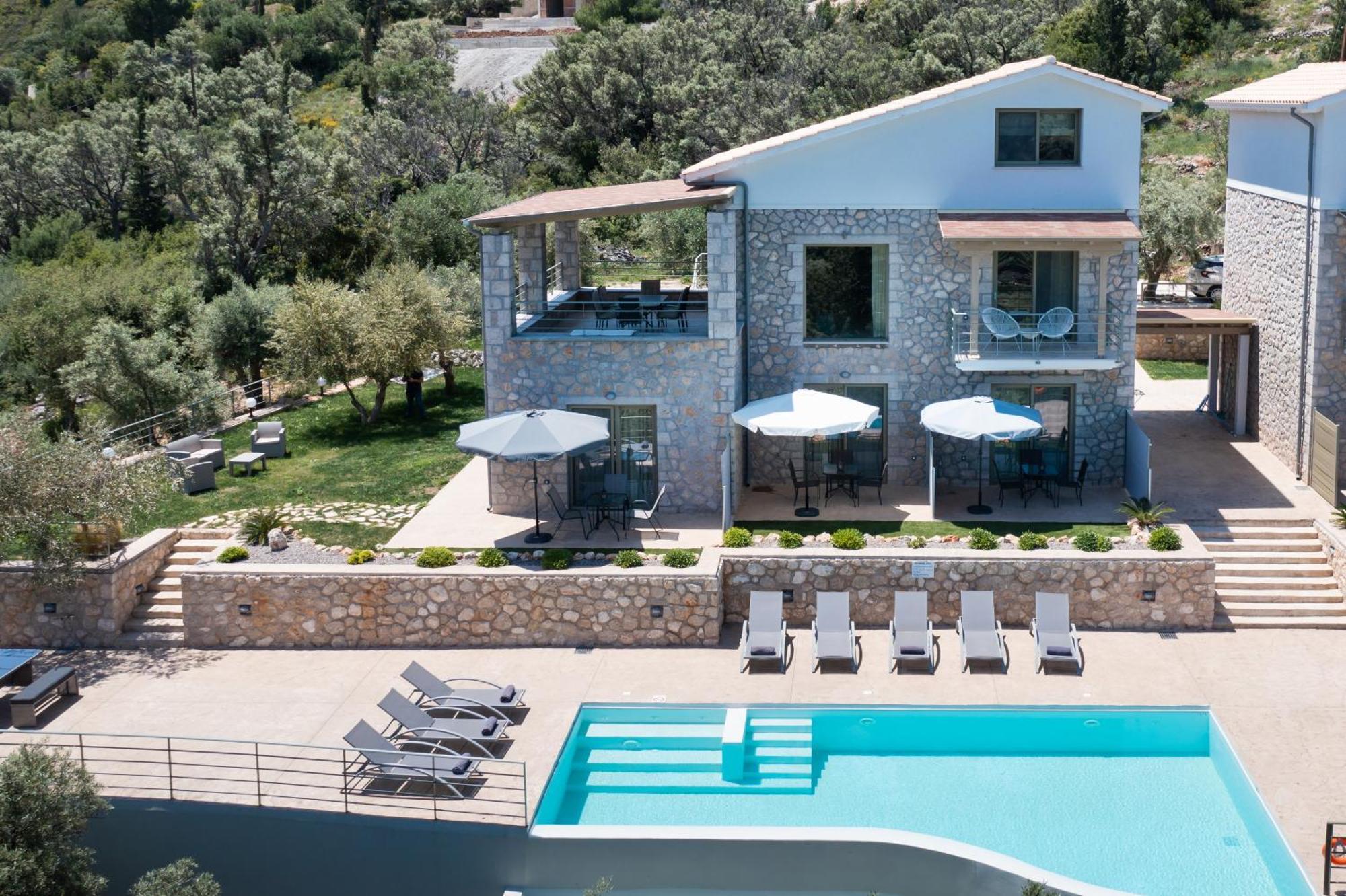 Mylos Mountain Villas- Villa Giorgio Áyios Nikítas Екстериор снимка